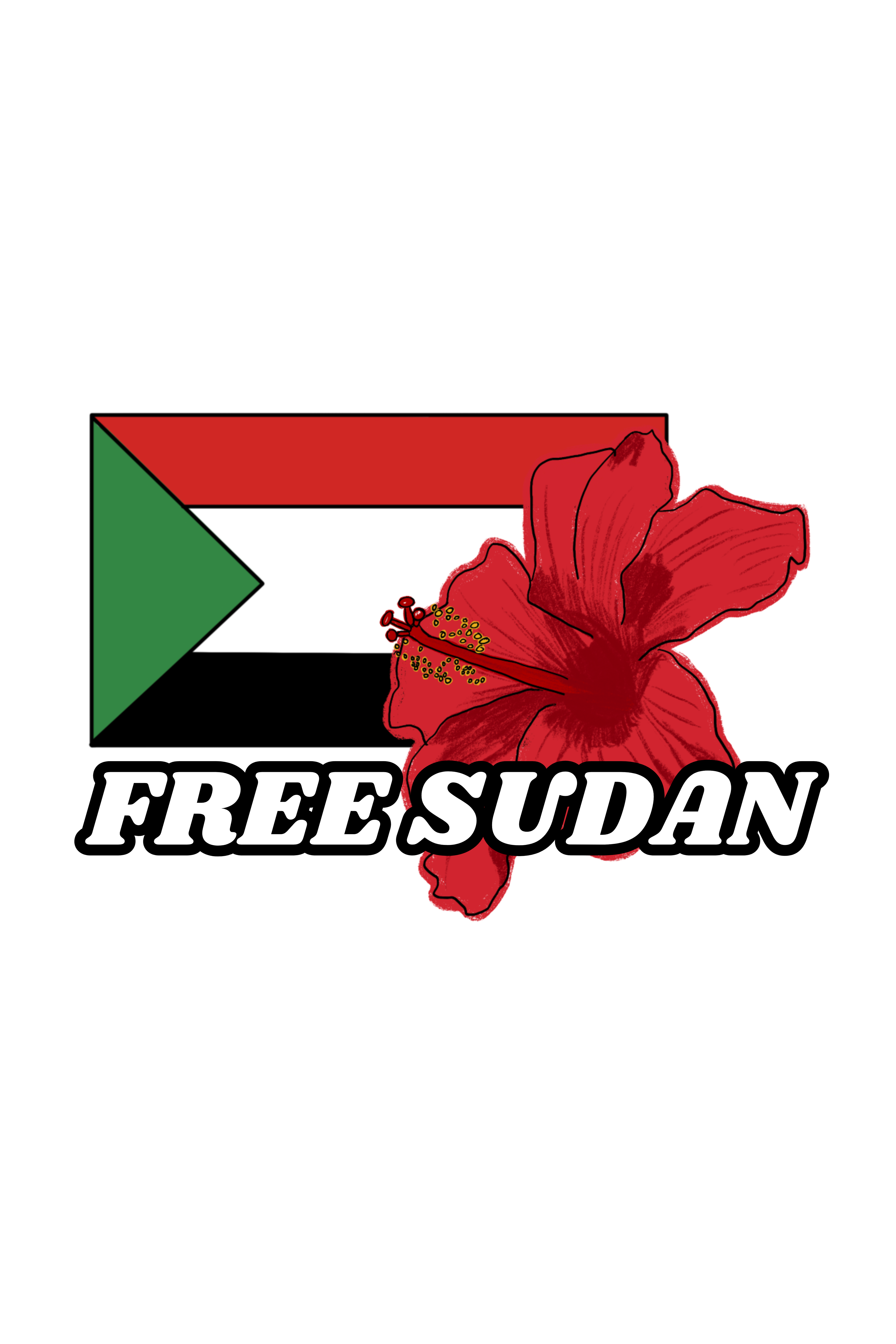 FREE SUDAN Sticker