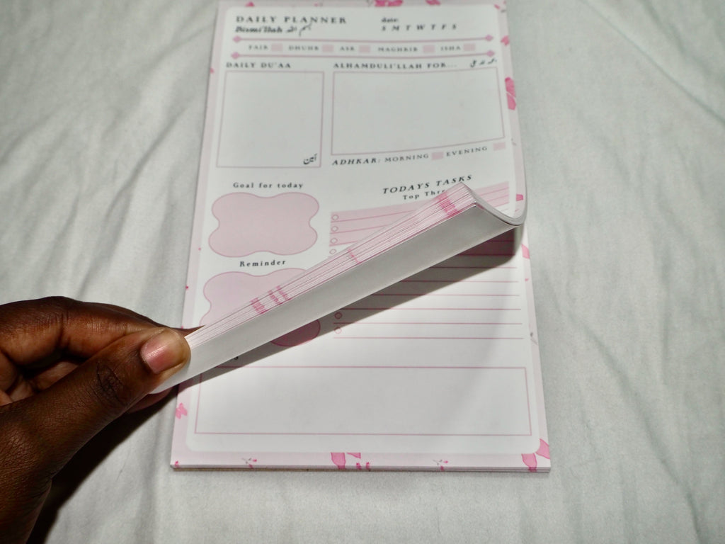 Coquette Daily Planner ˚˖𓍢ִ໋🌷͙֒✧˚.🎀༘⋆
